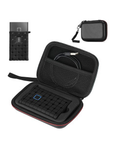 Funda ProCase EVA para SSD Samsung T7 Touch 500GB 1TB 2TB - Negro