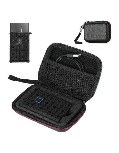 Funda ProCase EVA para SSD Samsung T7 Touch 500GB 1TB 2TB - Negro
