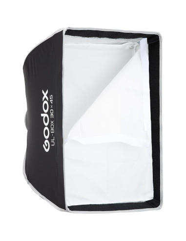 Softbox Rectangular Godox 30x45 cm Plegable con Montura Bowens