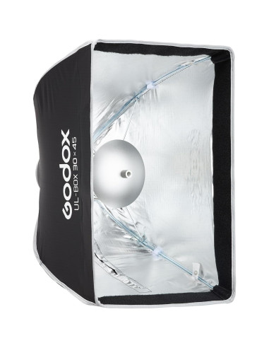 Softbox Rectangular Godox 30x45 cm Plegable con Montura Bowens