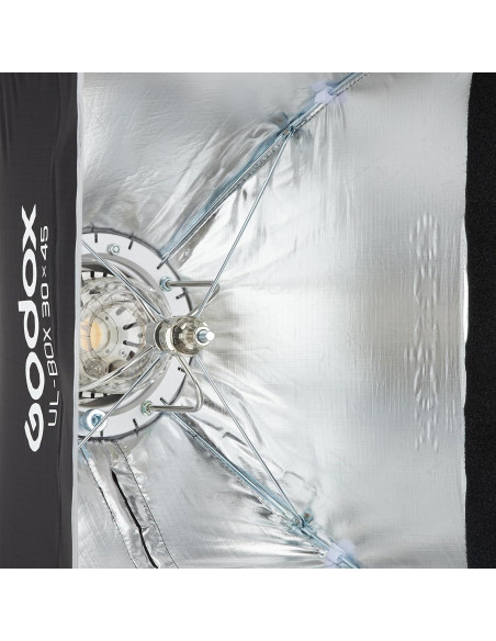 Softbox Rectangular Godox 30x45 cm Plegable con Montura Bowens