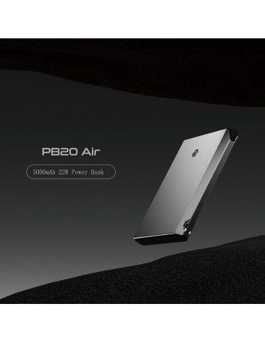 Cargador Portátil LIMETA PB20 C1 5000mAh 22W Carga Rápida