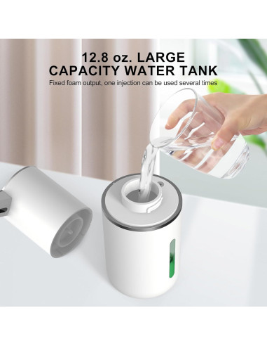 Dispensador Automático de Jabón Espumoso GuDoQi 380ml USB-C