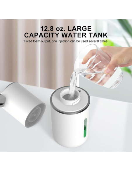 Dispensador Automático de Jabón Espumoso GuDoQi 380ml USB-C