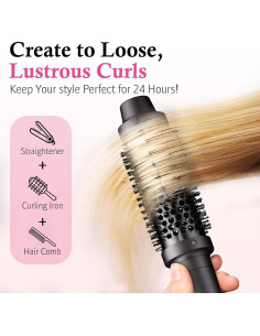 Cepillo Térmico DAILYLIFE 1.5" con Iones Negativos y Calor Ajustable 2