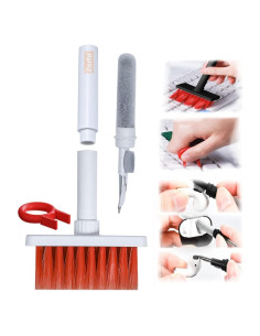 Kit de limpieza 5 en 1 Zerfa para teclado y auriculares