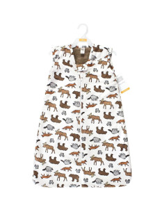 Saco de dormir de peluche Hudson Baby 0-6 meses Aventura Animal 2