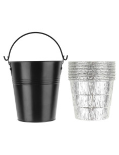 Cubeta de Grasa Firsgrill 14cm con 12 Forros para Parrilla