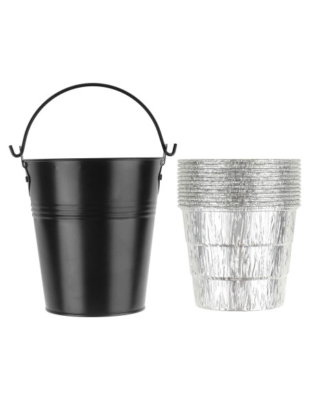 Cubeta de Grasa Firsgrill 14cm con 12 Forros para Parrilla