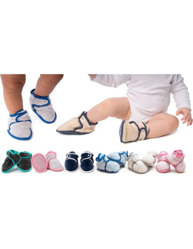 Botines para Bebés Baby Deedee 18 Meses Azul Marino Antideslizantes