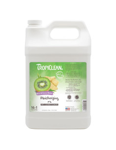 Acondicionador TropiClean para Perros 3.78L Kiwi y Manteca de Cacao