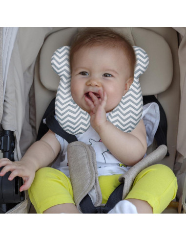 Almohada de Viaje Suave XIGGA para Bebés - Ergonomía Floral