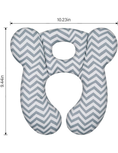 Almohada de Viaje Suave XIGGA para Bebés - Ergonomía Floral