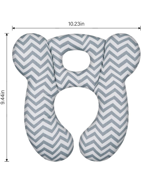 Almohada de Viaje Suave XIGGA para Bebés - Ergonomía Floral