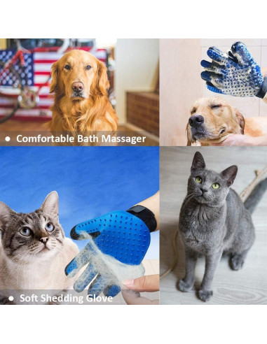 Kit de Cuidado de Mascotas Huihe para Gatos y Perros Pequeños