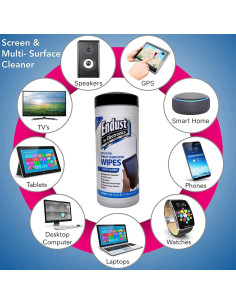 Toallitas de Limpieza Endust para Electrónicos - 140 Unidades 2