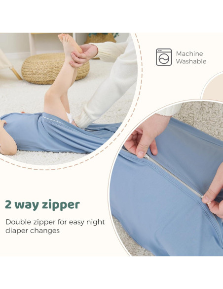 Saco de dormir Freelooper 0.5 Tog para bebés 0-6 meses azul