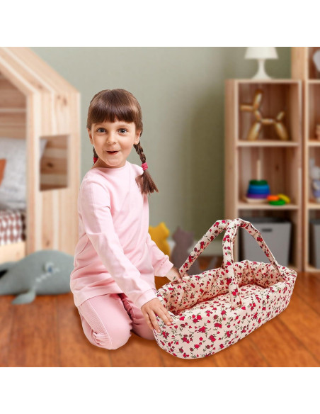 Carrito de Muñecas 3-en-1 The New York Doll Collection Floral