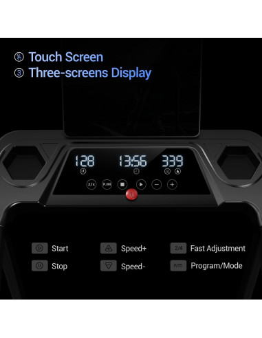 Caminadora Plegable LONTEK SF10 3.0HP Inclinación 15% 136kg