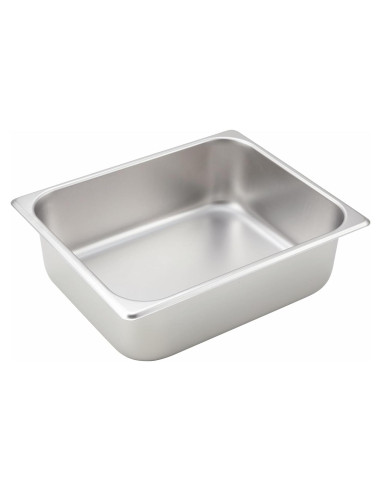 Sartén de 1/2 Tamaño Winco 4 Pulgadas Acero Inoxidable