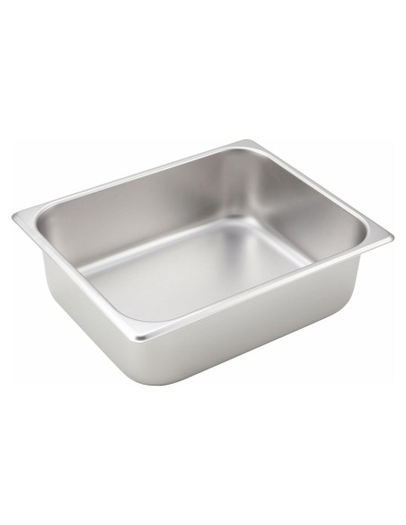 Sartén de 1/2 Tamaño Winco 4 Pulgadas Acero Inoxidable