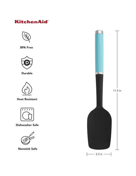 Espátula de Cuchara KitchenAid KE030OHAQA Silicona 18.57cm