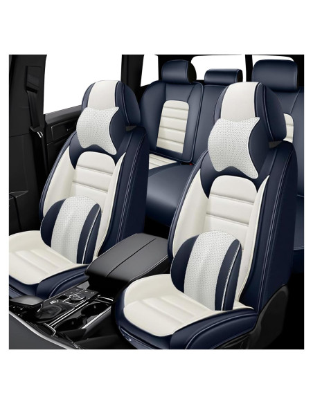 5 Fundas de Asiento Cscevt para Jaguar S-Type 2000-2008 Lujo
