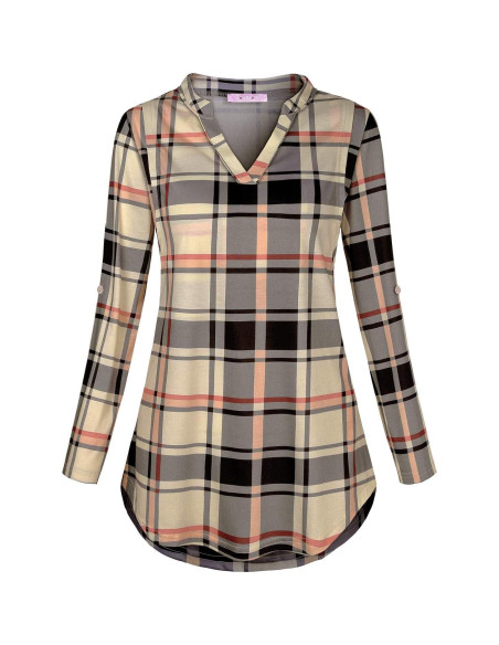 Camiseta de Lactancia Joymom para Mujeres - Manga Larga y Cuello en V