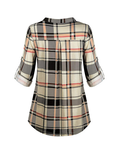 Camiseta de Lactancia Joymom para Mujeres - Manga Larga y Cuello en V