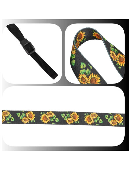 Correa de Hombro para Cámara Cyrank, Estilo Étnico Girasol
