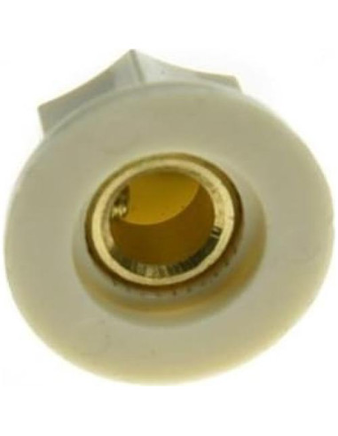 Perillas Mini KAISH 10pcs Blanca Envejecida para Pedales 6.35mm