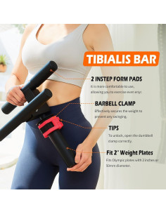 Máquina de Ejercicio Leikefitness AB1200 para Pantorrillas y Tobillos 2