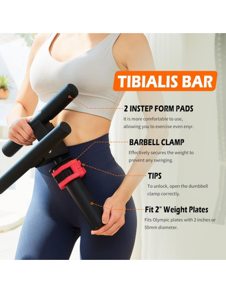 Máquina de Ejercicio Leikefitness AB1200 para Pantorrillas y Tobillos