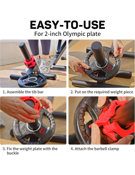 Máquina de Ejercicio Leikefitness AB1200 para Pantorrillas y Tobillos