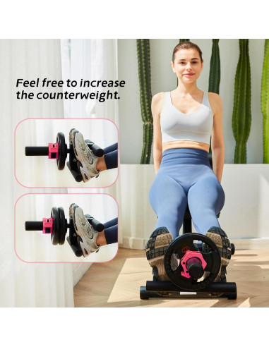 Máquina de Ejercicio Leikefitness AB1200 para Pantorrillas y Tobillos
