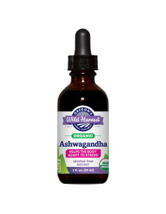 Extracto Herbal Líquido Orgánico Ashwagandha Oregon's Wild Harvest 60 ml