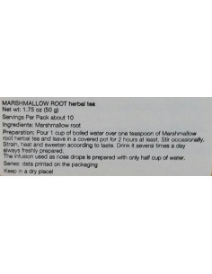 Té de raíz de malvavisco Cedevita 50g Suelto 2