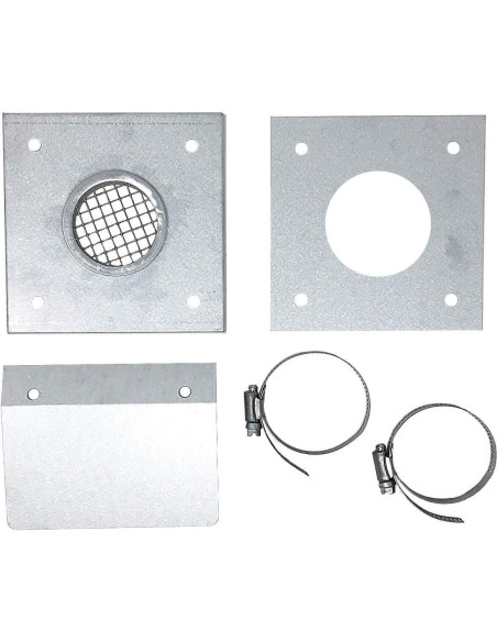 Kit de Aire Exterior 3" para Estufas de Pellets Harman 3.05m