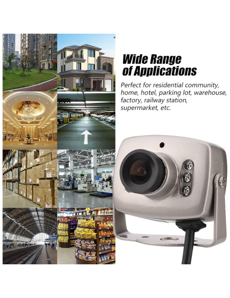 Cámara de Seguridad Mini Vbestlife 6LED 700TVL Nocturna