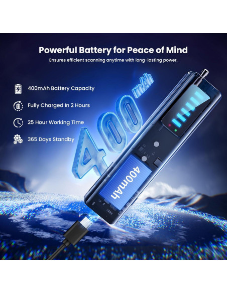 Detector de Cámaras Ocultas CUAUUO T18 - 5 Niveles Sensibilidad