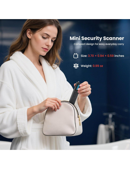 Detector de Cámaras Ocultas CUAUUO T18 - 5 Niveles Sensibilidad