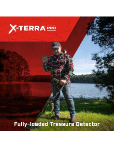Detector de Metales Minelab X-Terra Pro IP68 1.22 kg 2