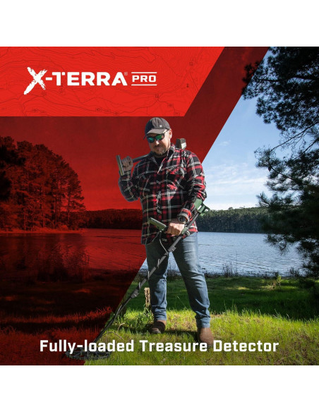 Detector de Metales Minelab X-Terra Pro IP68 1.22 kg