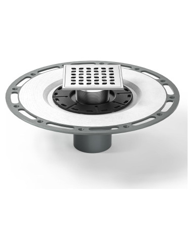 Desagüe Cuadrado 10.16 cm Bernkot Acero Inoxidable 304