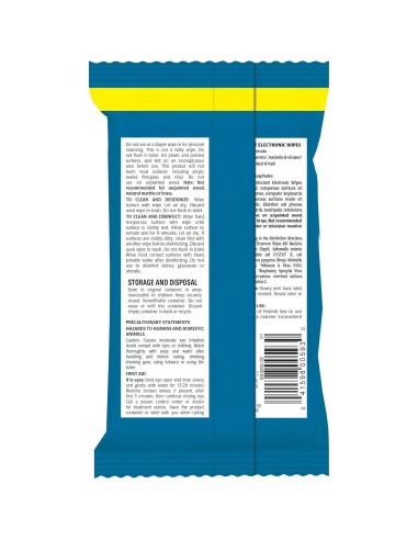 Toallitas Desinfectantes Weiman para Pantallas - Paquete de 2