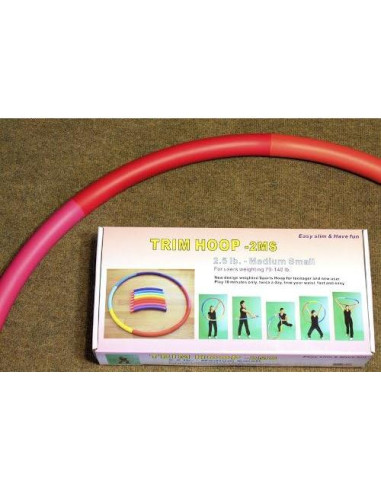 Hula Hoop Deportivo con Peso Sports Hoop Trim Hoop 2MS 1kg