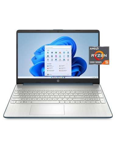 HP Computadora Portátil 15.6" FHD Ryzen 5 8GB 256GB SSD Azul