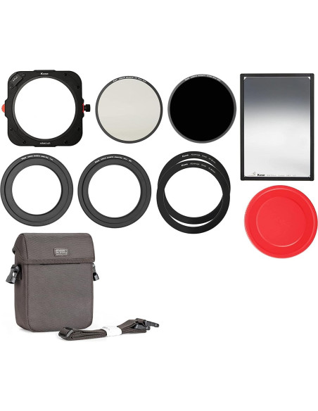 Filtro Magnético Kase Armour CPL ND1000 95mm y Adaptadores