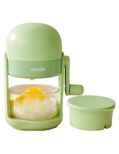 Trituradora de Hielo MCOCO Verde 0.75 kg con Tazón y Molde