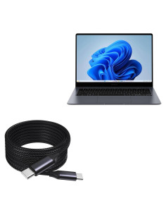 Cable BoxWave USB-C a USB-C 3m 100W para Samsung Galaxy Book4 Pro
